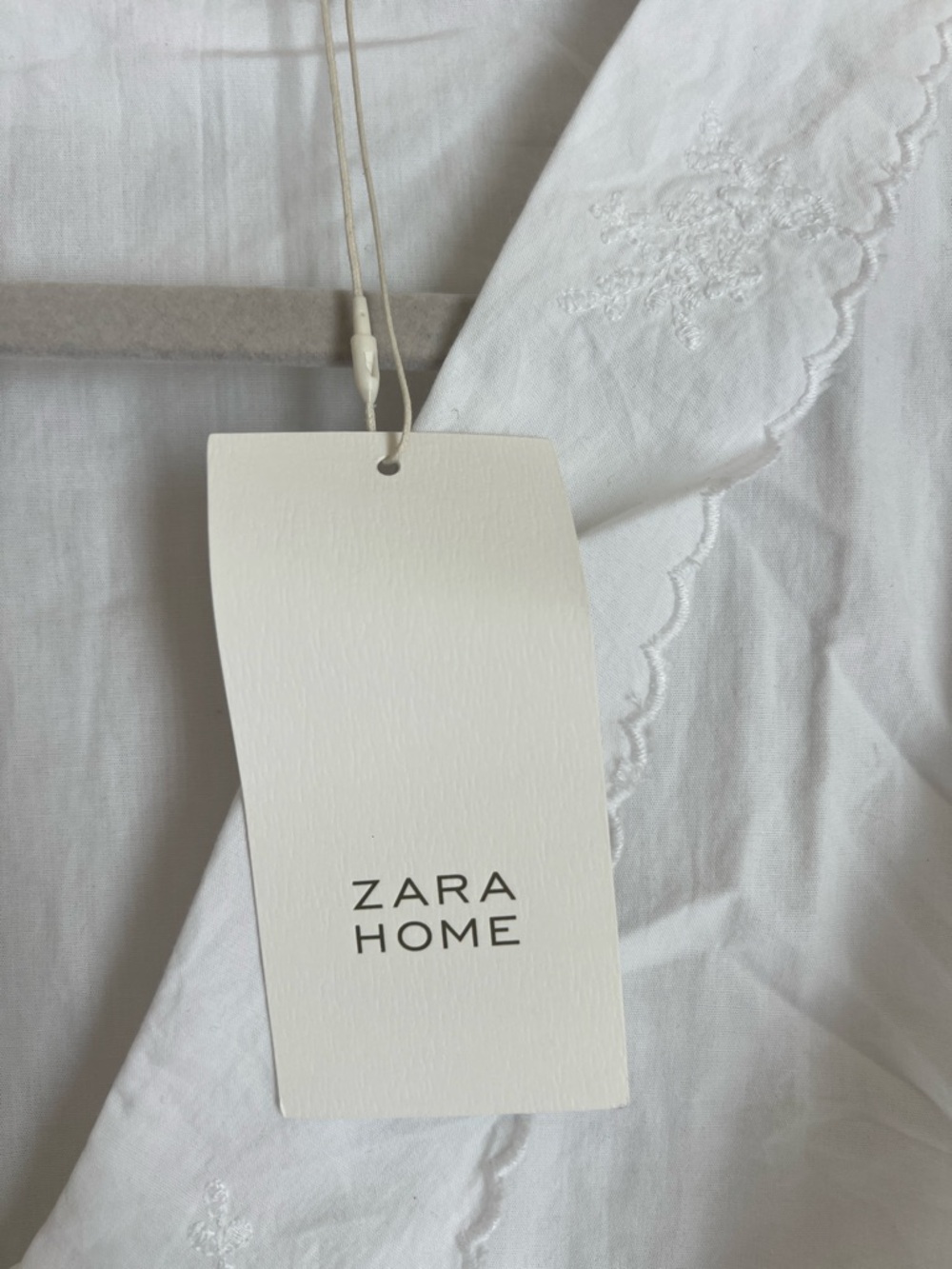 NWT Zara White Blouse Peter Pan Collar Lace Balloon Sleeves Sz M - Picture 6 of 10